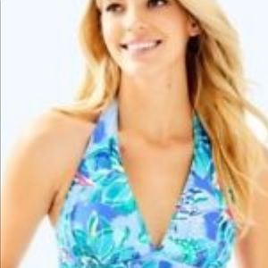 Lilly Pulitzer tankini size 12 bottom and 14 top